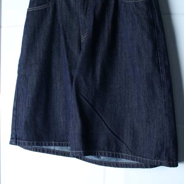(L-XL) 굿라이프웍스 반바지 팬츠 버뮤다 데님 청 밴딩-P10706