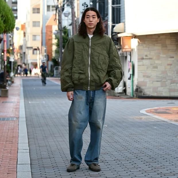 [s]준야와타나베 x 니들스 25aw 리버시블 ma1 새상품