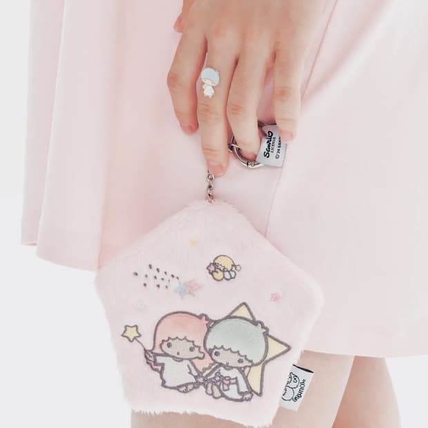 YOUHEE X LITTLE TWIN STAR POUCH KEY RING