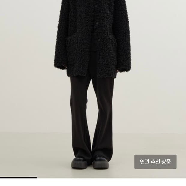 ESSENTIAL by EQL 리버시블 시어링 퍼자켓 블랙