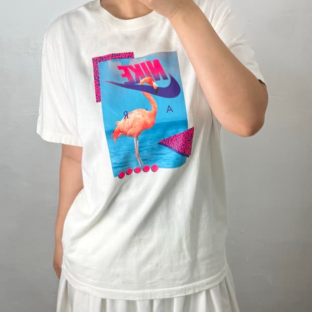 [XXL] 나이키 화이트 반팔티