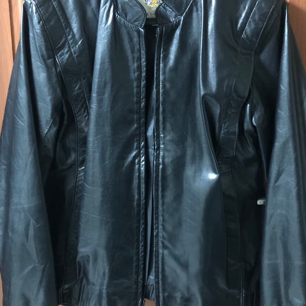 램스킨 레더자켓 골든베어