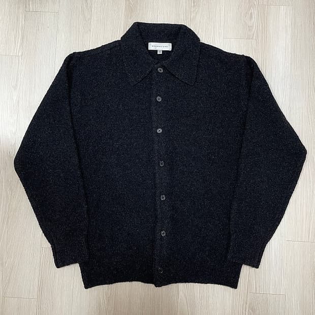 브라운야드 카라 가디건 잉크블랙 5