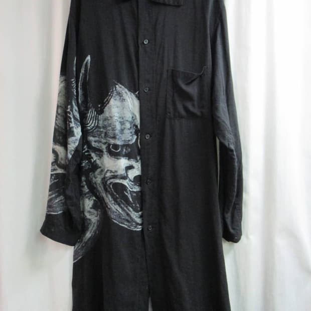 YOHJI YAMAMOTO BLACK Scandal 한냐셔츠