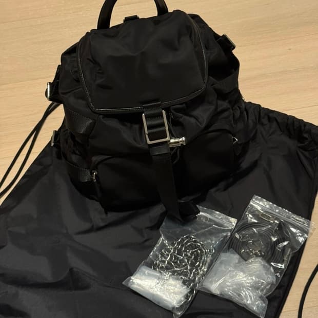 ORR 워킹백 블랙 백팩 스몰 사이즈