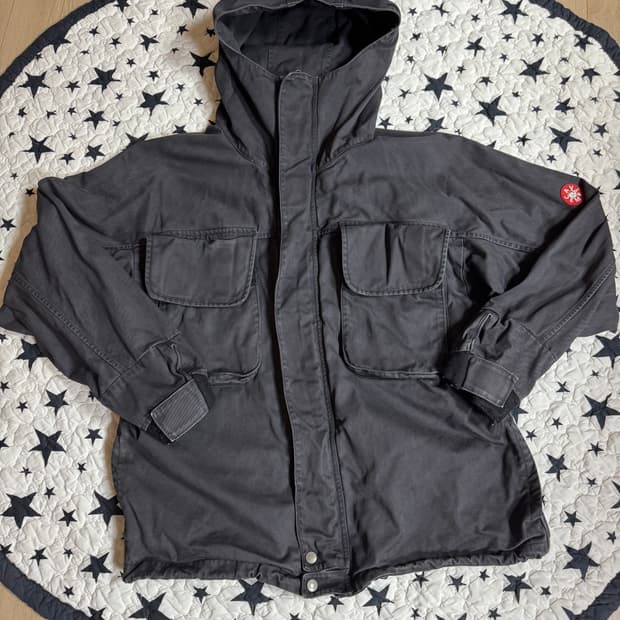 카브엠트 23FW 오버다이 후드 집 자켓