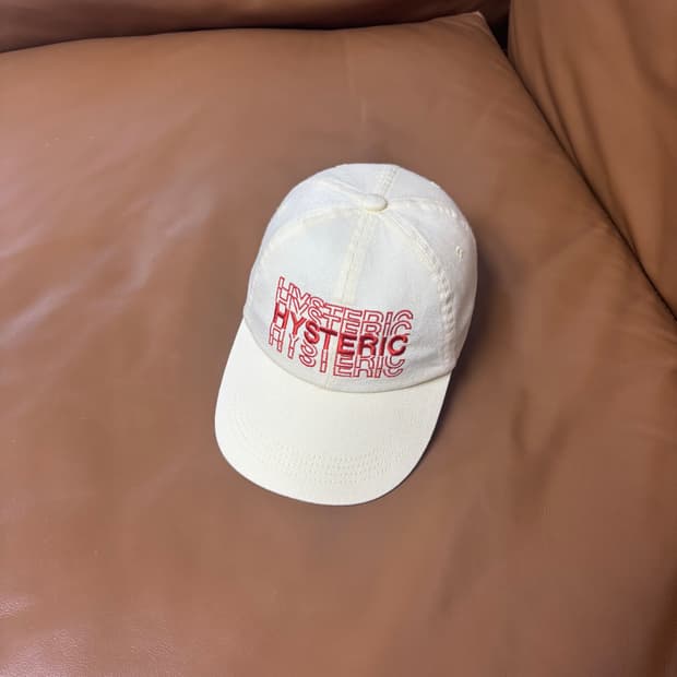 Hysteric Glamour 히스테릭글래머 네츄럴 6패널 볼캡 모자