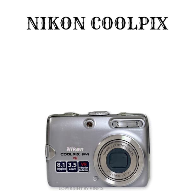 니콘 쿨픽스 P4(coolpix p4) 디지털 카메라 디카