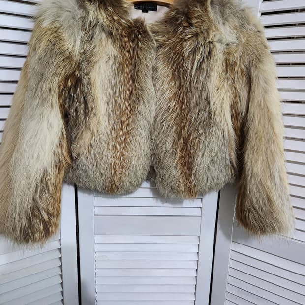 NICE CLAUP 모피 자켓 