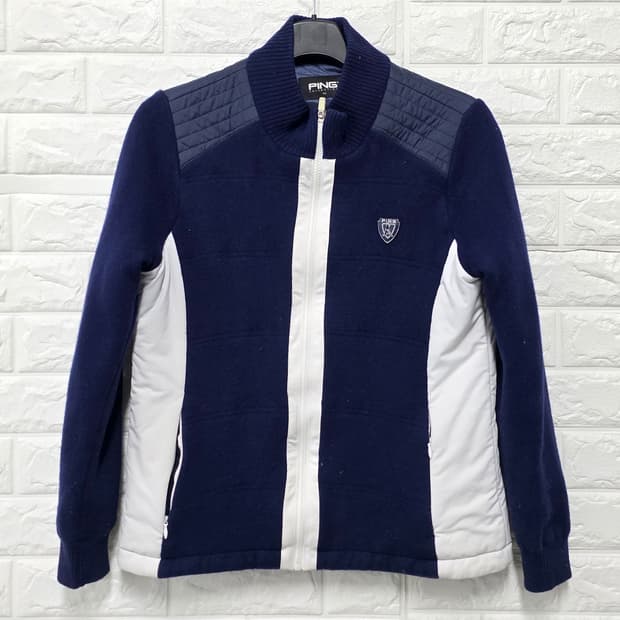 택포)핑 골프 여성 니트 다운패딩 100