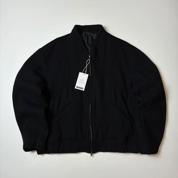 쿠어 COOR 22FW 트윌 울 숄 카라 바시티 자켓 PN8310