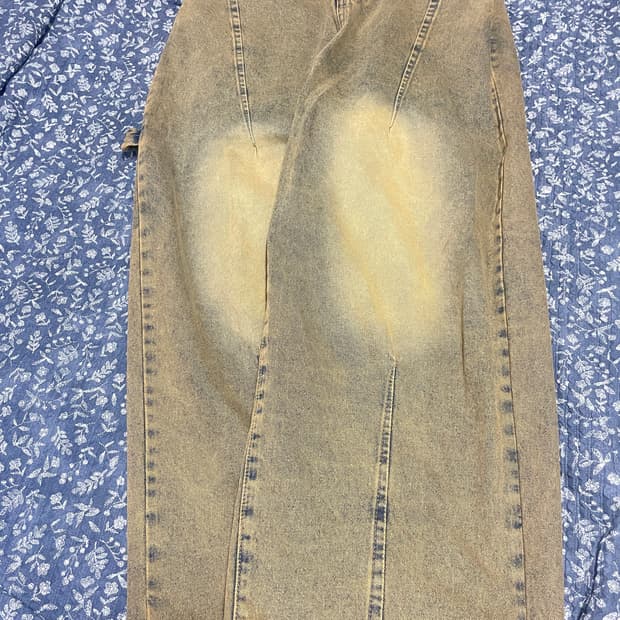 더 크로스 워싱팬츠