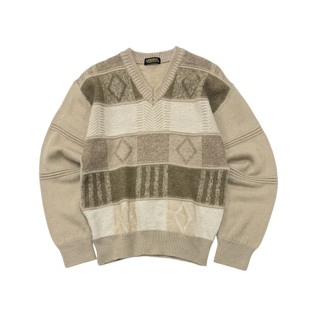 JPN jacquard sweater