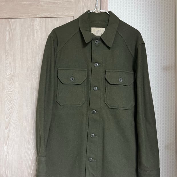 60s 미군 og-108 울 필드 셔츠 밀리터리 USA army cpo셔