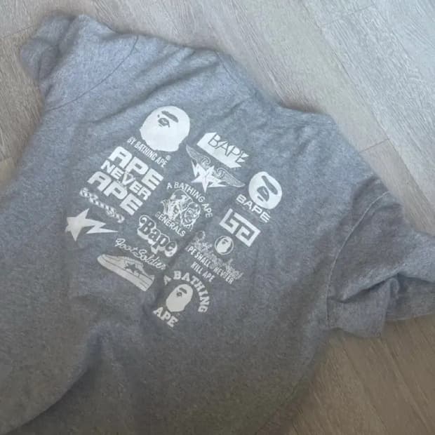 배이프 키즈 반팔티 130