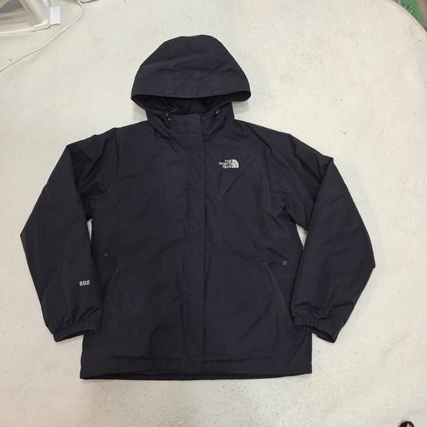 노스페이스  600실버로고 다운패딩100