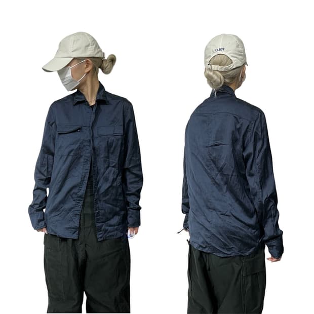 Ck 캘빈 클라인 네이비 셔츠 M