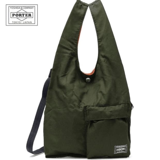 포터 cvs백 올리브컬러