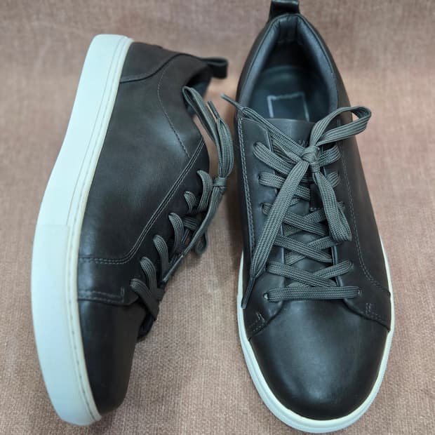 웨버 280mm- 남성 가죽로퍼 다크그레이