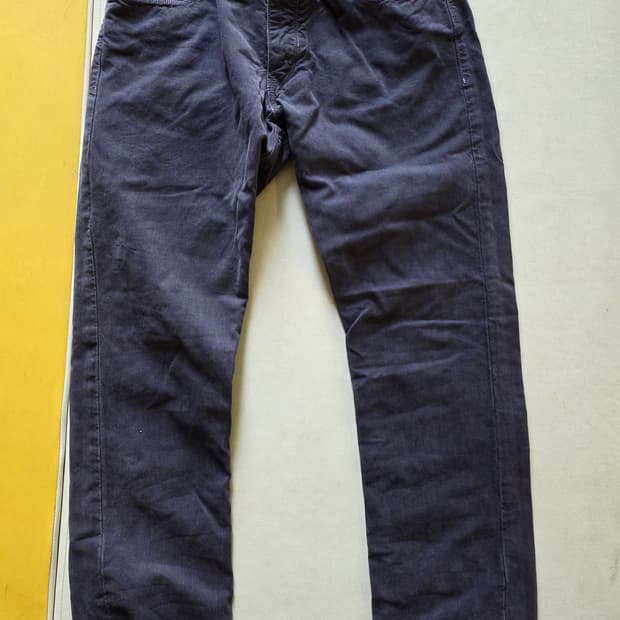 버버리 코듀로이  팬츠