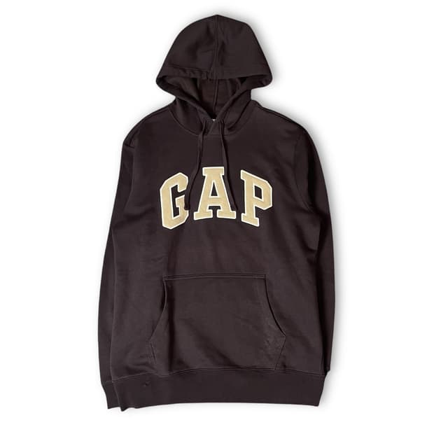 GAP 갭 딥브라운 후드티 M