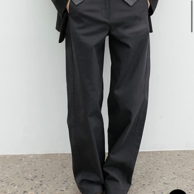 LFM wide leg cotton pants 1사이즈