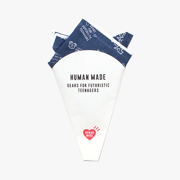  (새상품) HUMAN MADE "Navy Bandana"