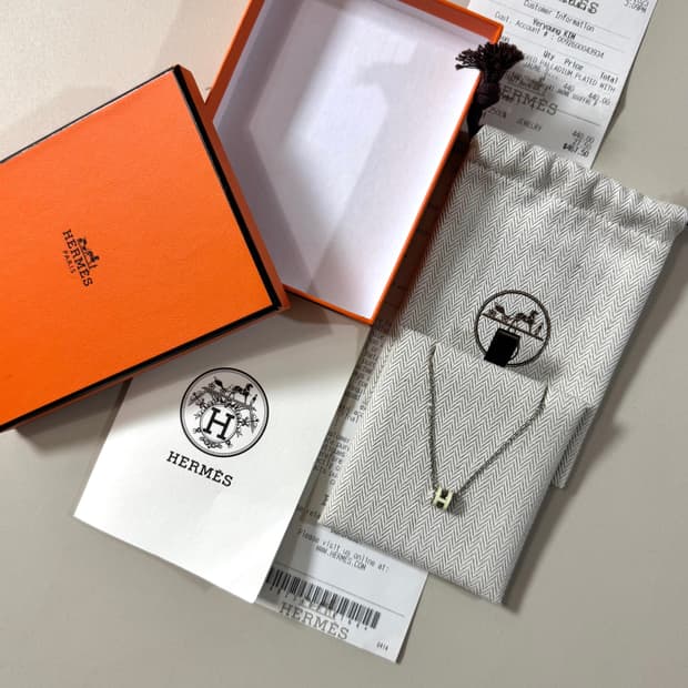 [정품/당일출고]에르메스 팝아슈 미니 목걸이