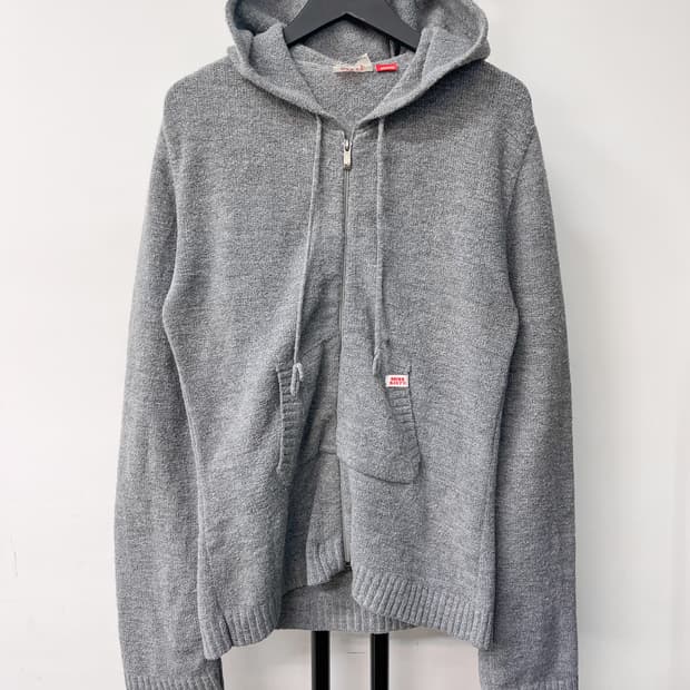 미스 식스티 아크릴 후드집업