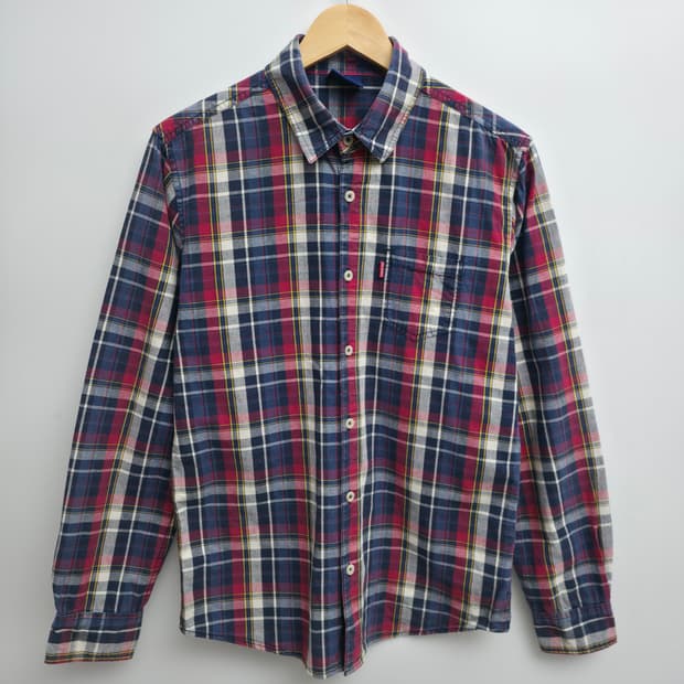 [L] 디키즈 체크 셔츠