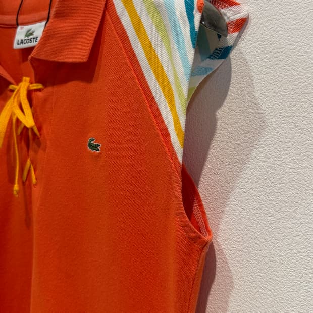 LACOSTE Sleeveless Polo (Made In Japan)