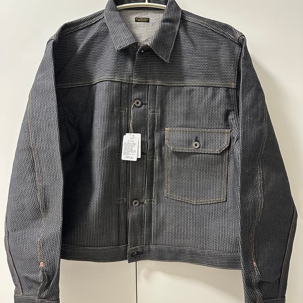 캐피탈 센츄리 데님 1세대 자켓 N7S 차콜 인디고