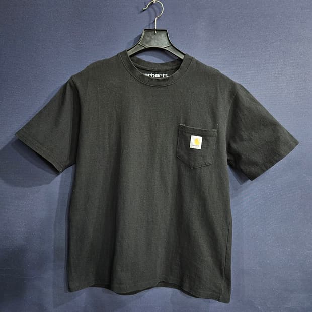 칼하트 블랙 남성 105 반팔티 