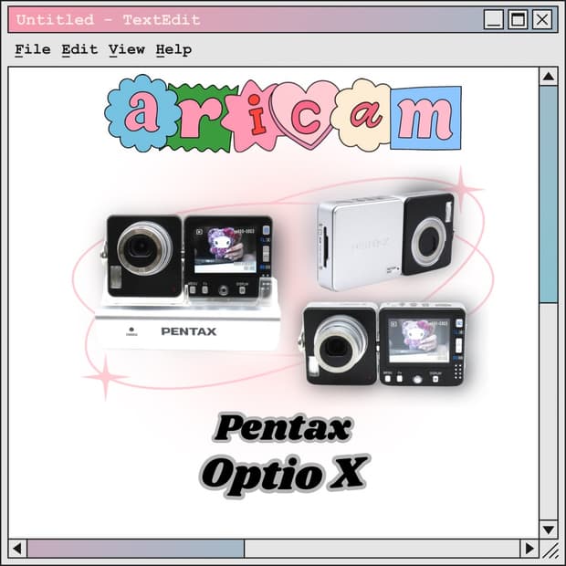 SS급⋆⁺)셀카+릴스!) Pentax Optio X 펜탁스 옵티오 X