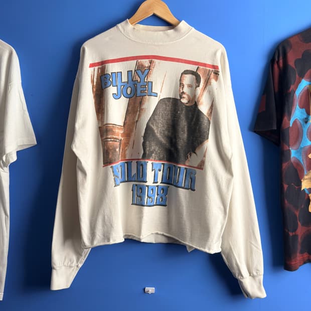 (XXL) 90s 빌리 조엘 빈티지 투어 롱슬리브