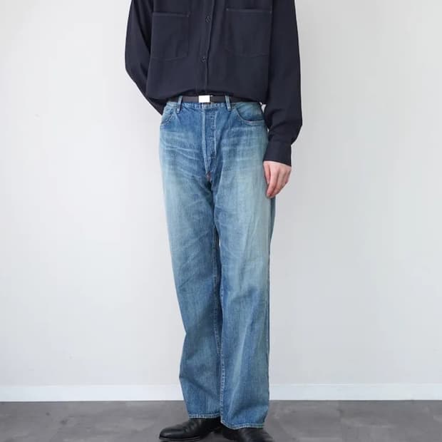 26SS 마티앤선즈 4PK 데님 빈티지블루