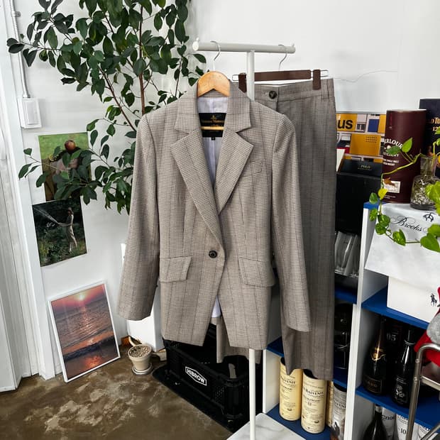 비비안웨스트우드 앵글로매니아 셋업 38/38