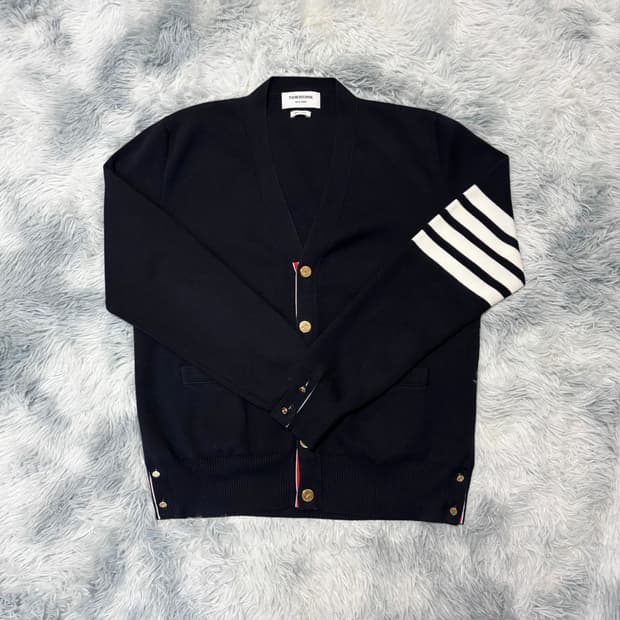 [2 Size] 톰브라운 밀라노스티치 가디건