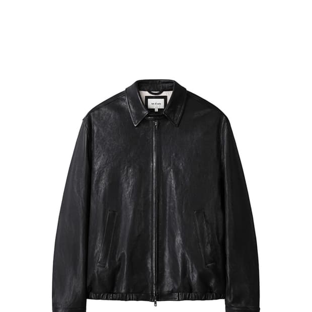 구매글))) 아트이프액츠 레더 스윙자켓 M