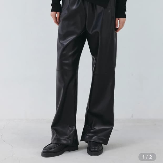GBH Faux Leather Easy Pants(새상품) 판매합니다