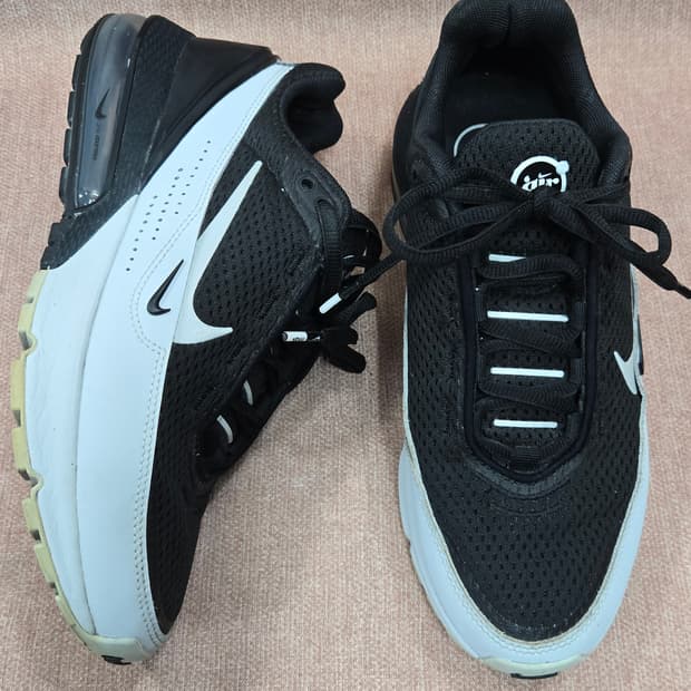 나이키 255mm-  에어맥스 INTRLK 블랙 운동화