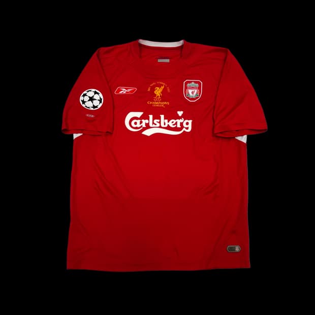 리복 04 06 리버풀 홈 이스탄불의 기적 제라드 유니폼