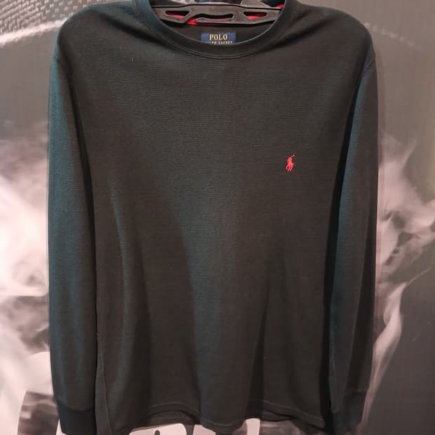 폴로 롱슬리브 블랙