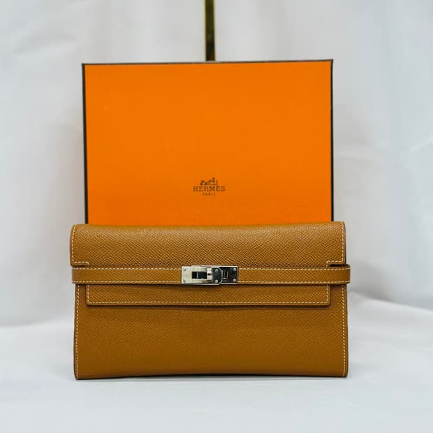[정품] 에르메스 켈리 앱송 장지갑