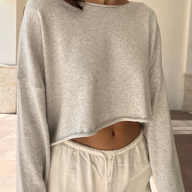 브랜디멜빌 원숄더 니트