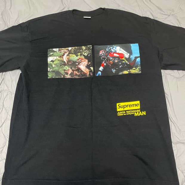 슈프림 준야와타나베 반팔 티셔츠 XXL