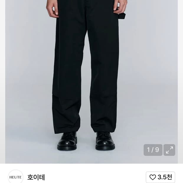호이테 HET SHINE WORK PANTS 워크팬츠