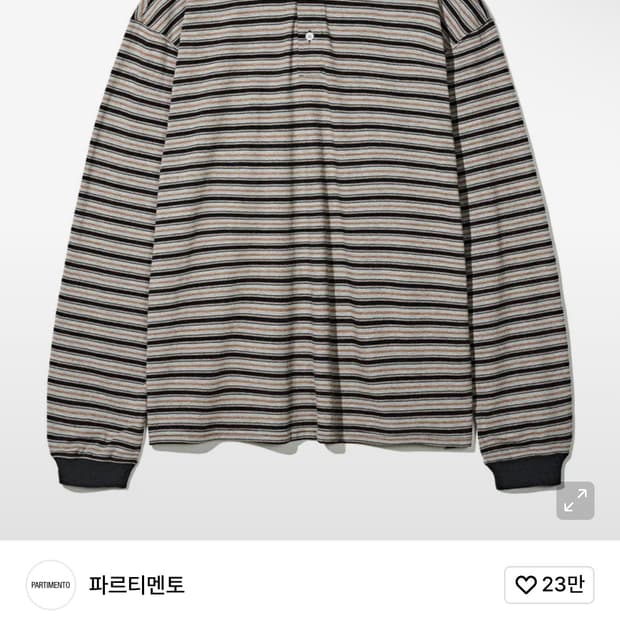 파르티멘토 긴팔 M