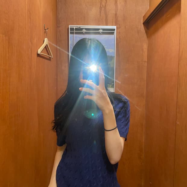 (XL) POLO 폴로 랄프로렌 스포츠 케이블 반팔 니트