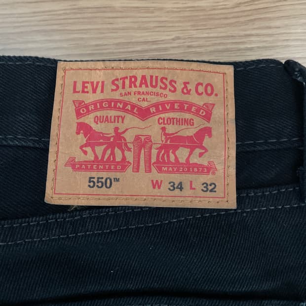 리바이스 550 허리34 기장 32